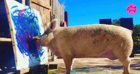 老鼠画画超简单,老鼠画画作品