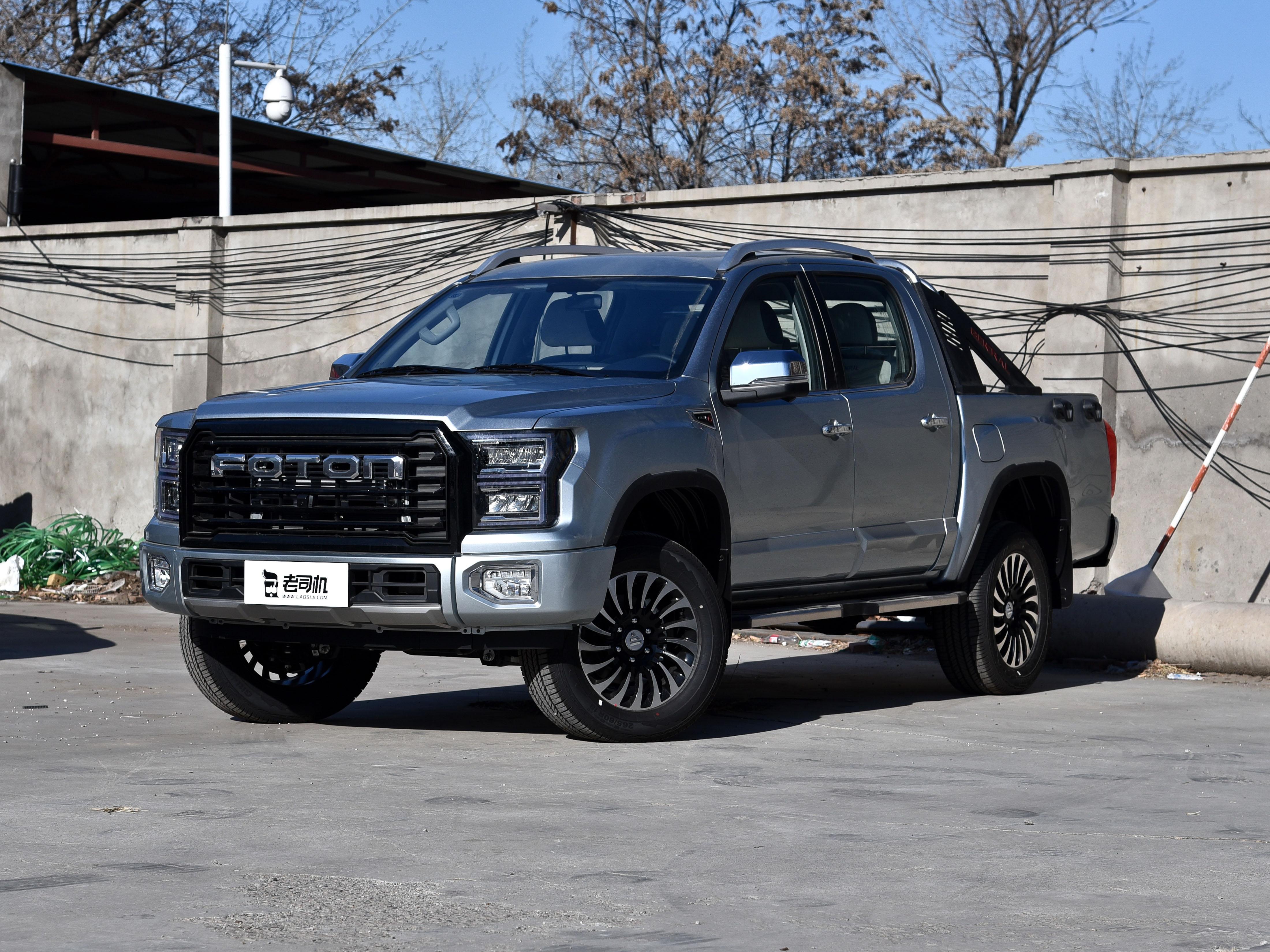 福田大将军皮卡2021款自动挡四驱,4驱自动挡皮卡最新版十万以下