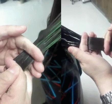 烫发打理用弹力素,烫发烫太卷没弹性怎么办