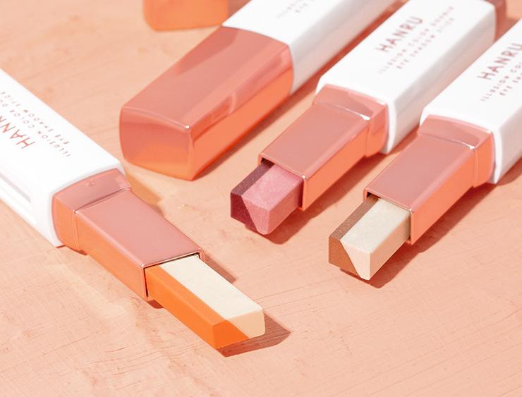 眼影盘小巧便携懒人眼影,不用刷子快速画眼影