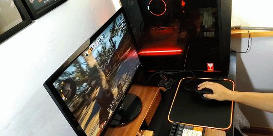 rgb灯条游戏鼠标垫,rgb发光鼠标垫推荐