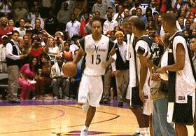 nba2kol文斯卡特98版扣篮动作,文斯卡特大风车扣篮背后角度