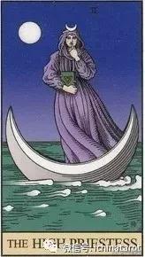 塔罗单牌解析女祭司,塔罗解析女祭司