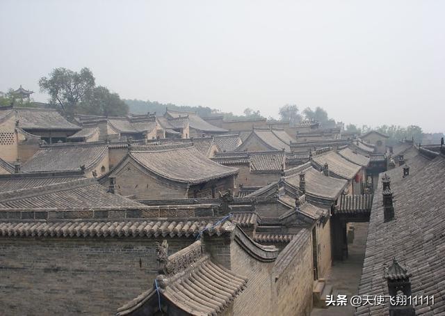 乔家大院  山西民居 (山西乔家大院民居院落建筑)