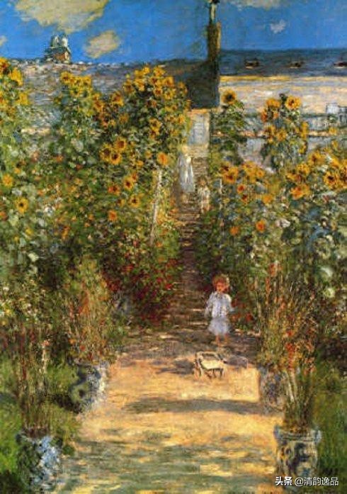印象派代表人物莫奈,印象派之父莫奈画作