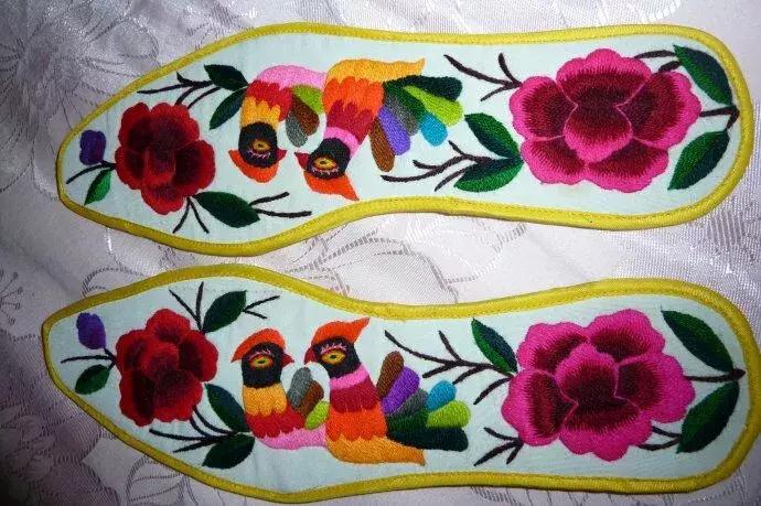 指尖飞舞鞋垫,100款惊艳手工鞋垫