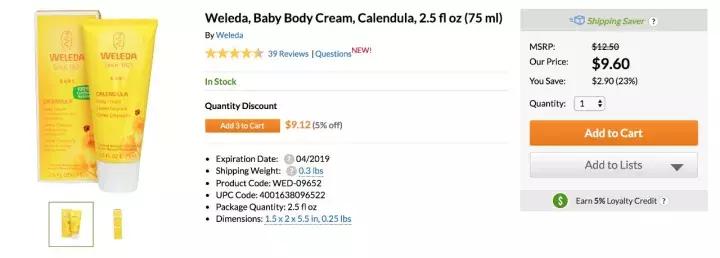 推荐一款好用的宝宝面霜吧,全球公认最好的三款宝宝面霜