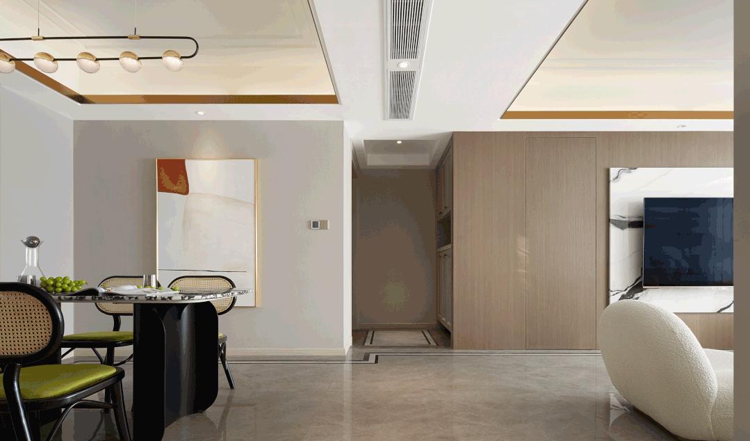 139平精装房装修改造设计效果图,138平米带精装修改造