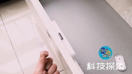 衣柜抽屉锁免开孔带钥匙,无需打孔刷卡抽屉锁测评