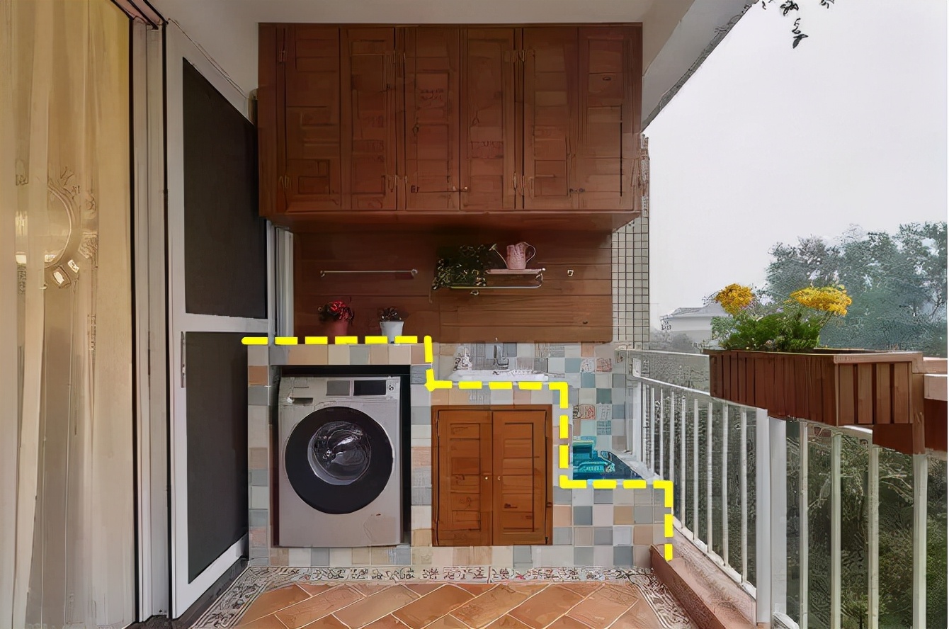 生活阳台拖把池怎么设计好看,阳台装拖把池巧妙设计