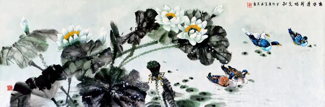 花鸟的作品欣赏,中式花鸟作品欣赏