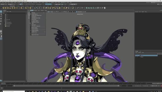 supergiant画师,游戏人物3d建模怎么做