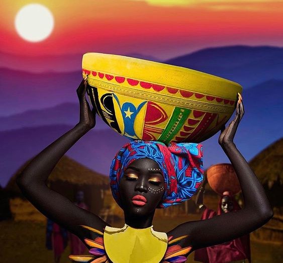 全球十大最黑模特,全球最黑美人模特