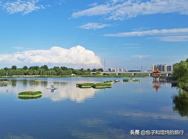 顺义减河与潮白河的关系,顺义潮白河减河公园