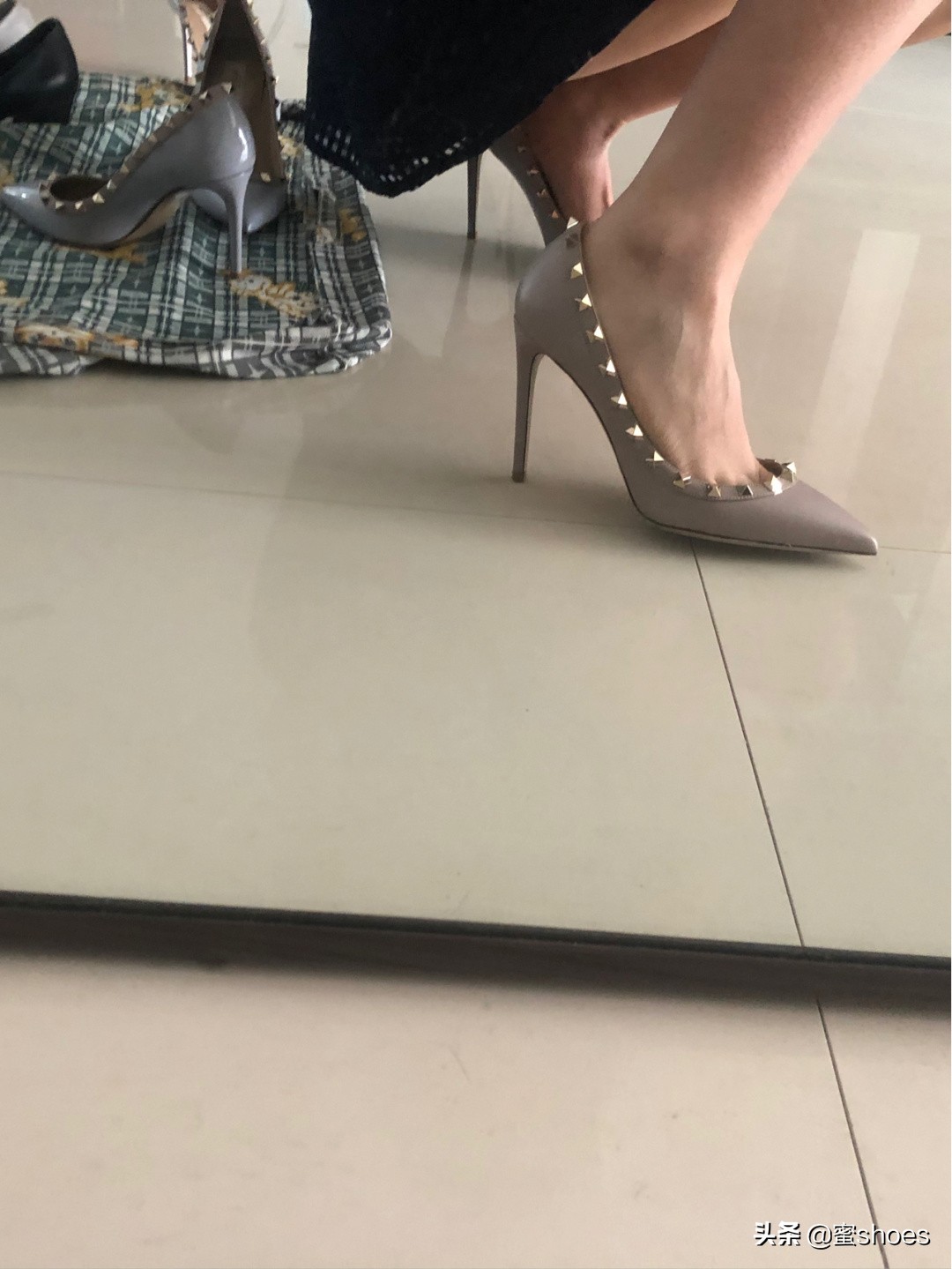 华伦天奴honeygirl高跟鞋,华伦天奴vlogosignature高跟鞋