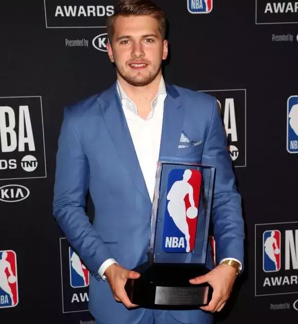 东契奇当选最佳球员,2018-2019赛季最佳新秀东契奇