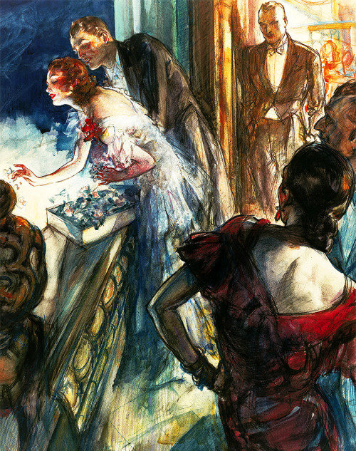 把各种场景画在一起的速写,速写故事小场景