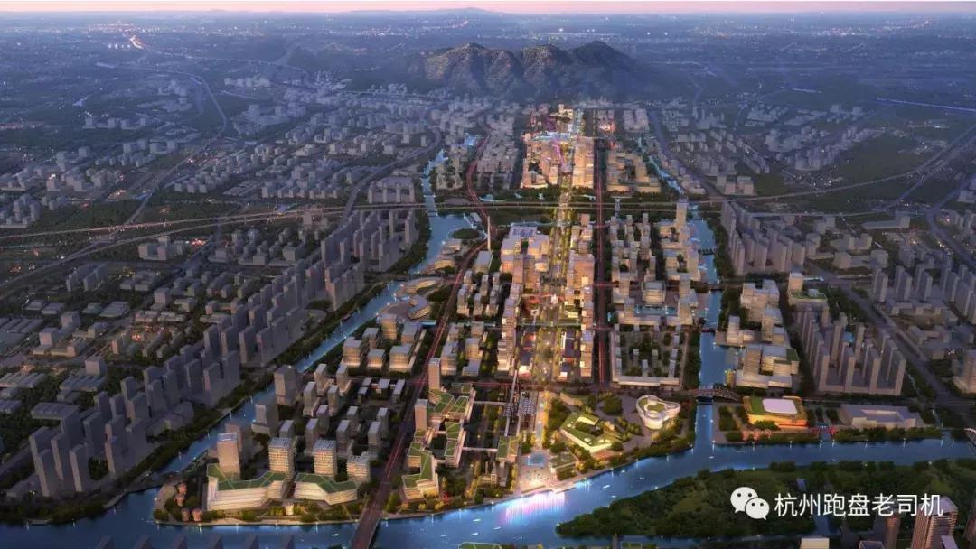 大运河新城开山姊妹盘，一个天上一个地下