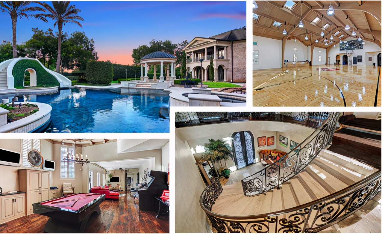 nba球星一般有几套豪宅,nba球星买下最便宜的豪宅