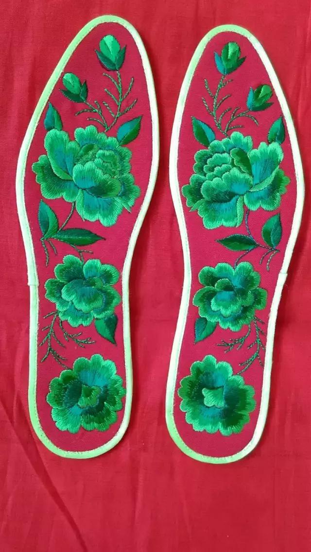 好看的刺绣鞋垫图案大全,刺绣鞋垫100种图片