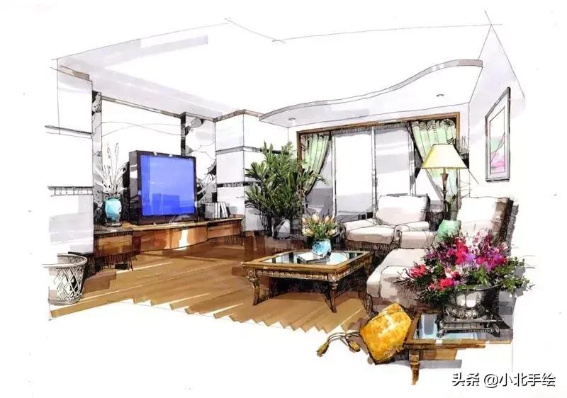 马克笔绘画初学者该用哪种马克笔,马克笔简单调色理论