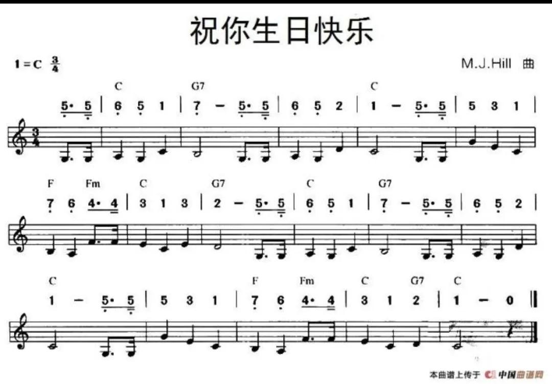 简单儿童音乐简谱大全,适合少年儿童的音乐简谱