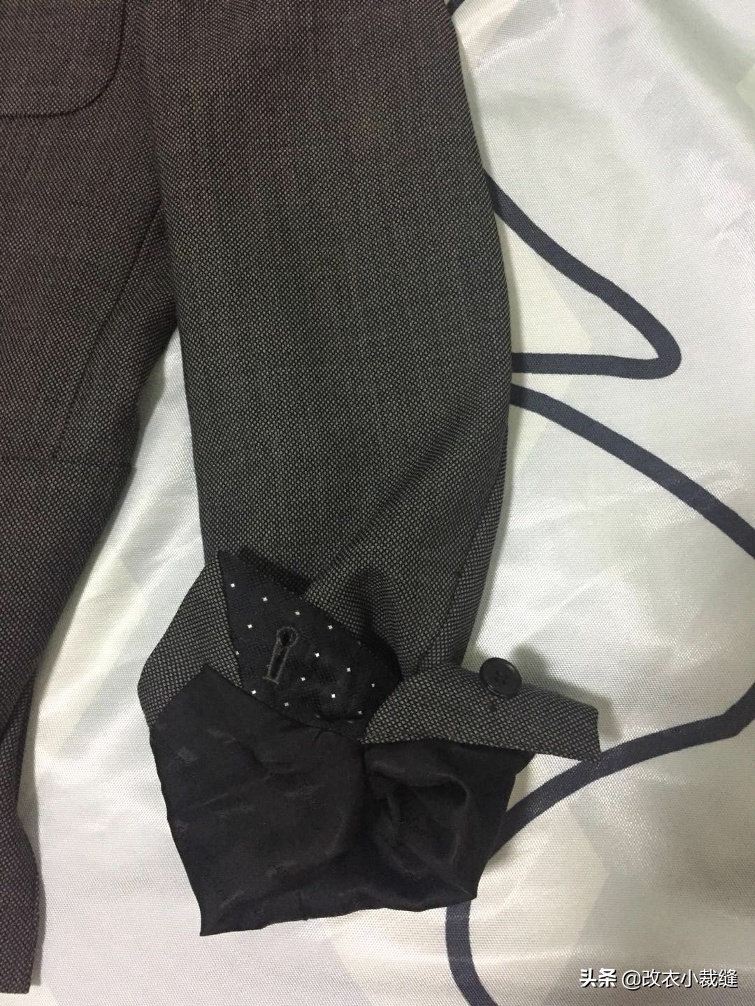 西服袖子长了,西服袖子长了改短的针法