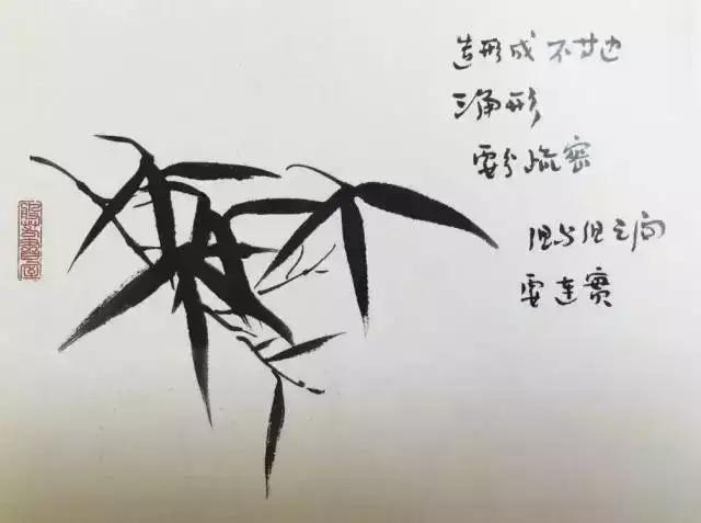 国画初学者学画竹教程,国画如何画竹子教程图解