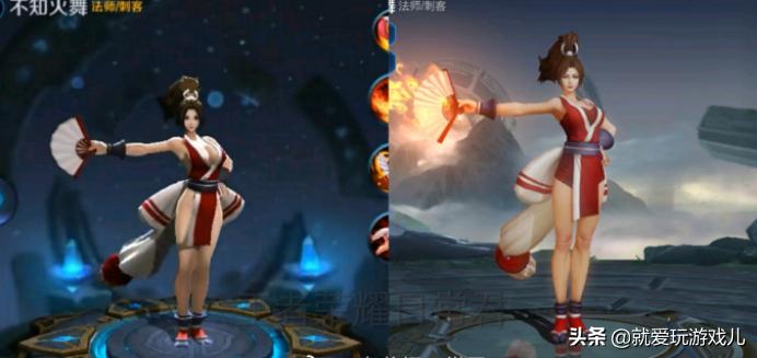 王者荣耀旧版本的女英雄模型,王者荣耀新旧女英雄模型对比