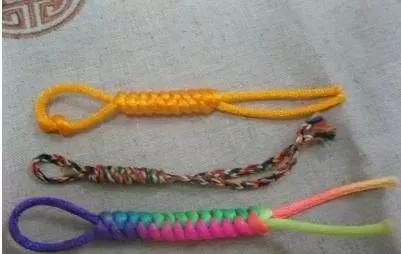 最容易学会的手串打结方法,小叶紫檀手串编绳打结