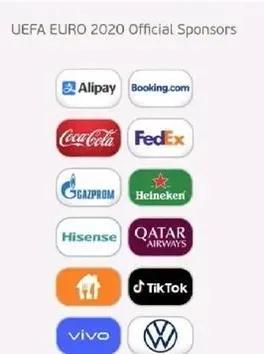 欧洲杯五家中国企业,中国企业霸屏欧洲杯