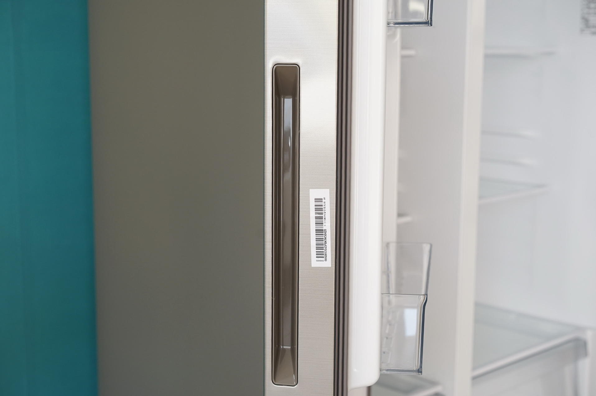 647mm纤薄机身，时尚设计：海尔BCD-515WDPD对开门冰箱