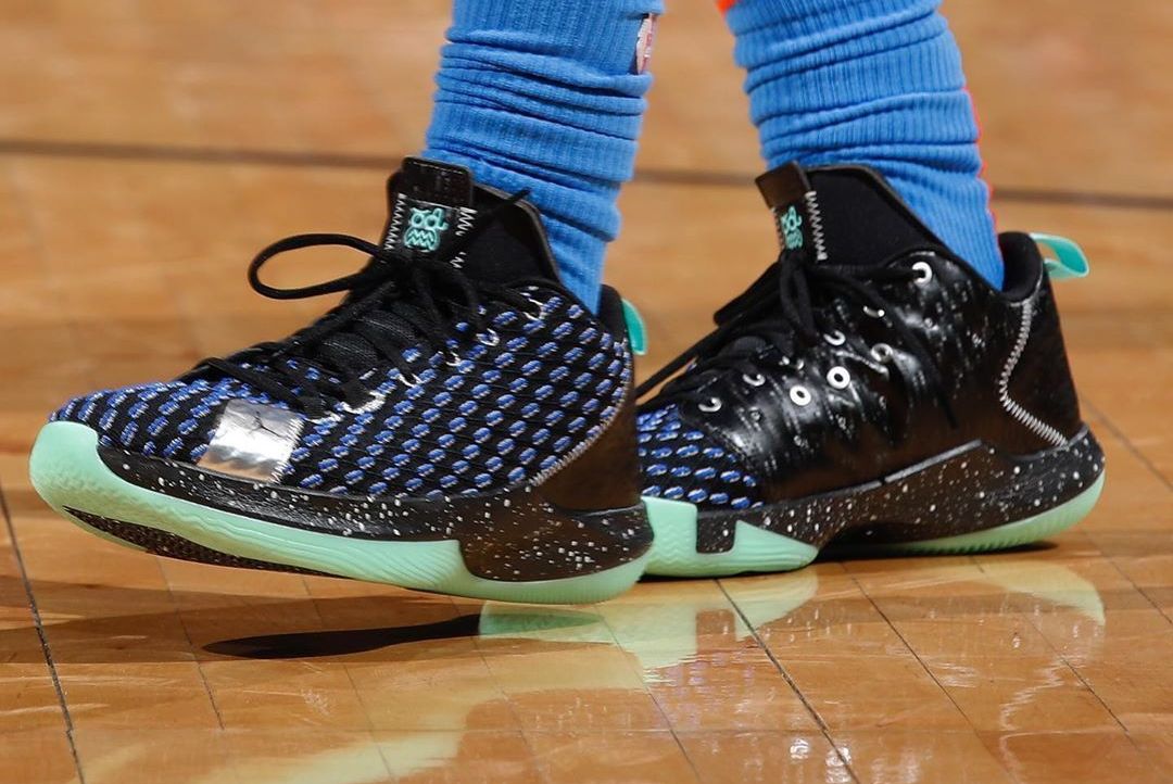 今日球鞋上脚集锦,中国球员球鞋上脚合集