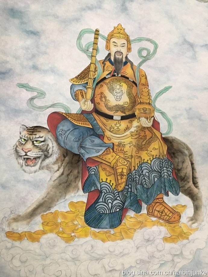 黑虎玄坛赵公明是偏门财神吗,赵公明五路财神详解