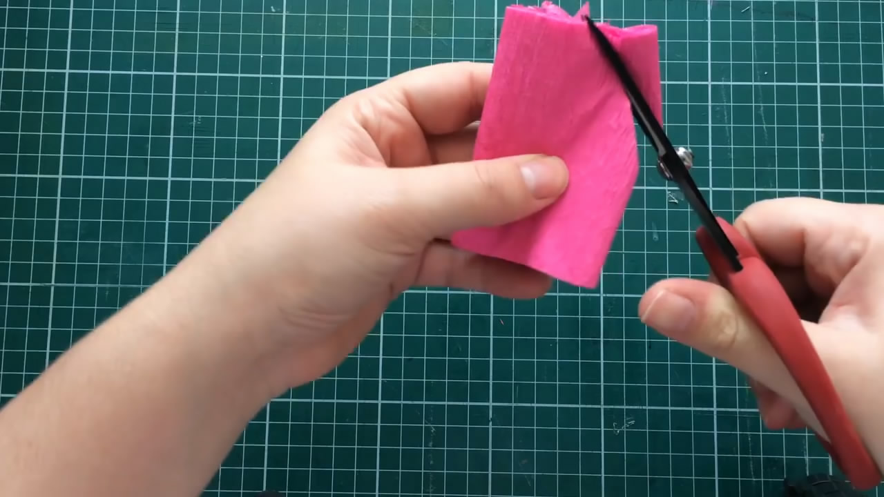 皱纸北欧风纸艺,皱纸折花教程大全简单