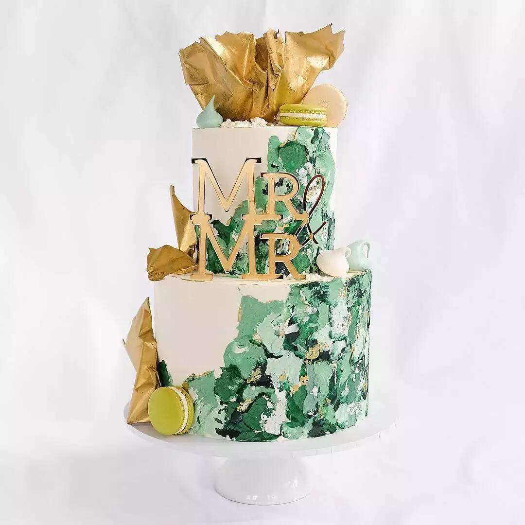 蛋糕好看复古可爱做法,艺术蛋糕创意制作视频