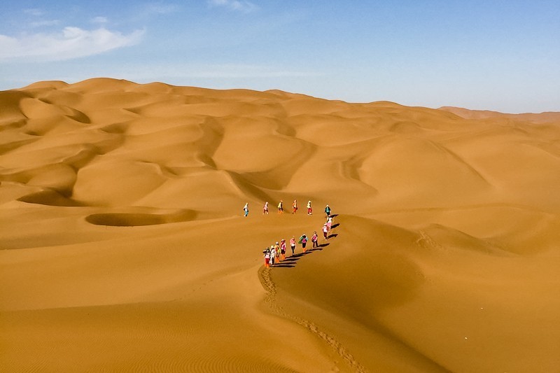 2022库布齐沙漠比赛时间,库布齐沙漠徒步全部视频