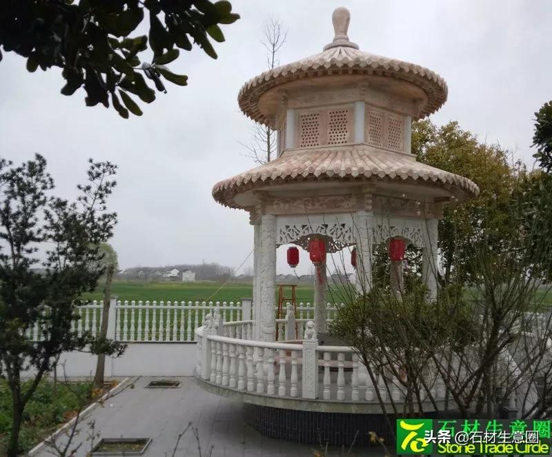 屋顶凉亭造型图片,仿木凉亭造型精美