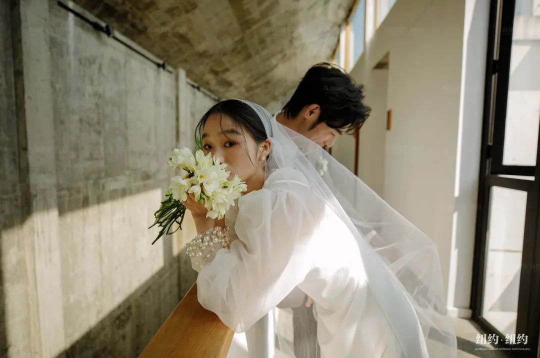 轻奢风婚纱照,原宿风简约婚纱照