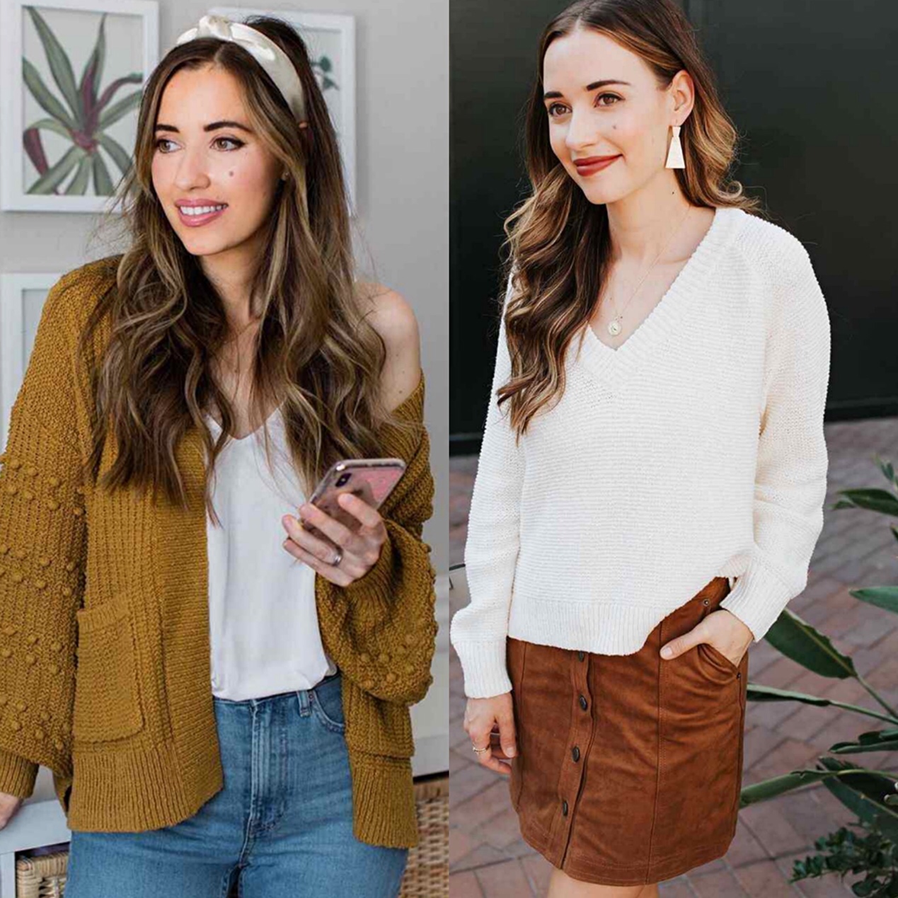 拒绝花里胡哨适合女生的气质穿搭,拒绝显瘦穿搭