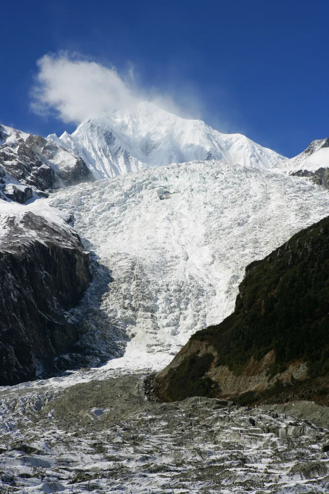 海螺沟著名景点高清图片,海螺沟旅游拍照攻略