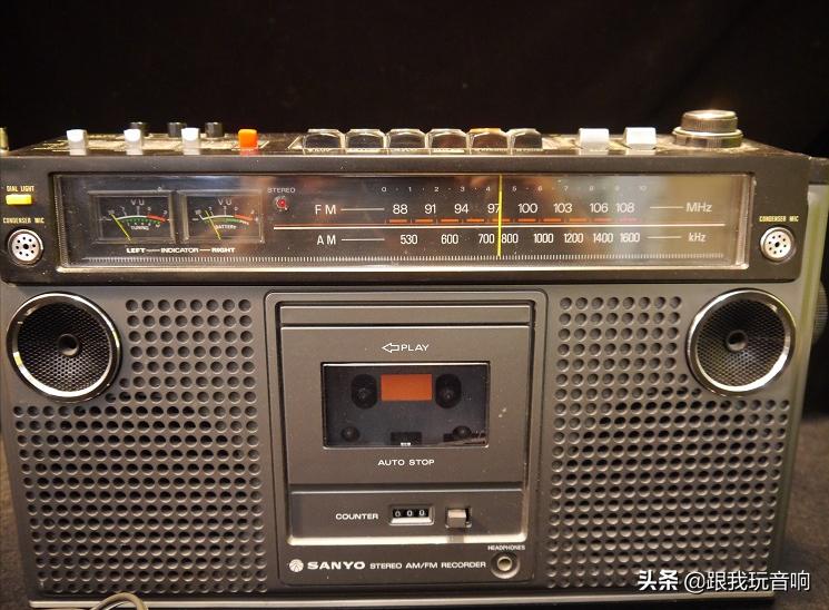 80年代经典日本三洋m4500k收录机,三洋m-1119磁带机