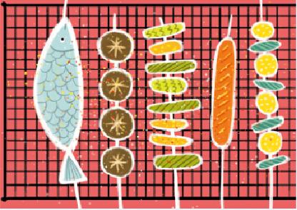 用食材创意绘画,创意思维绘画教程