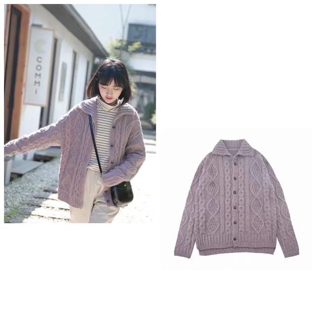 秋天衣橱必备50件,秋天毛衣套装温柔