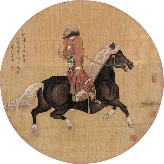 任伯年人物画扎根于民间艺术 (清代海派任伯年人物画全集)