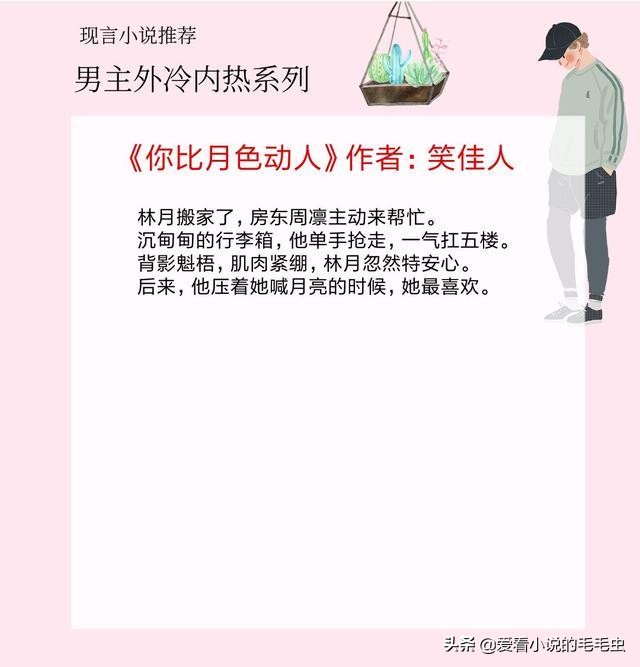 男主外冷内热甜宠文,男主高冷腹黑现言宠文