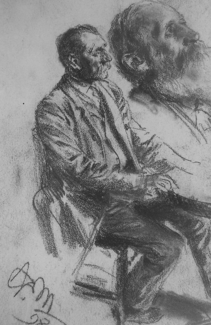 门采尔素描高清大图,门采尔高清素描风景画