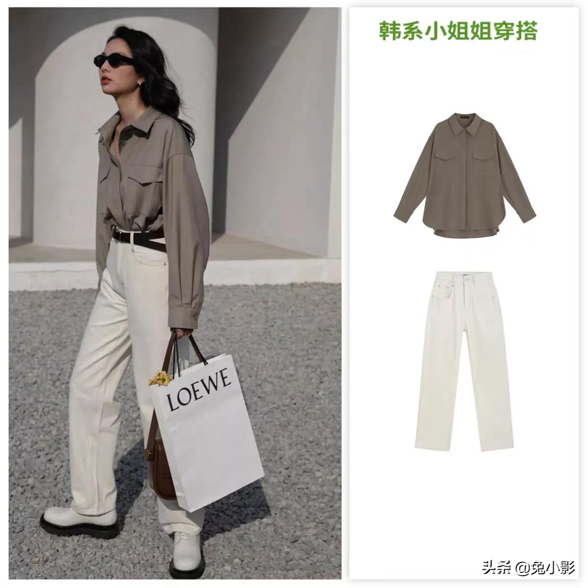 韩系简约轻熟风的穿搭来啦,韩系风穿搭时尚