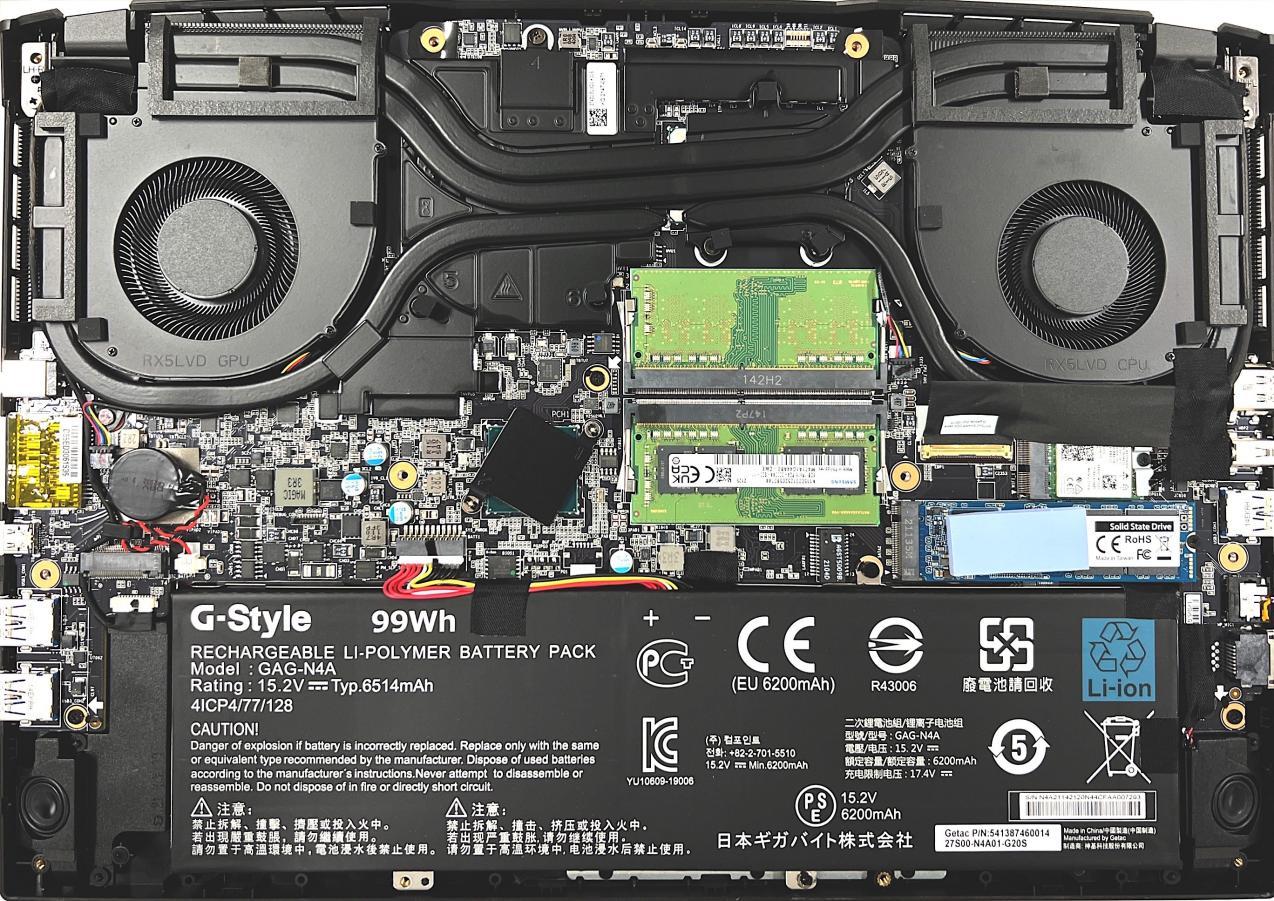 技嘉aorus15-w9笔记本评测,aorus15pxd和r9000k