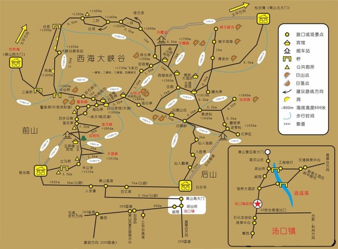 黄山五绝和黄山五胜,黄山最全详细攻略